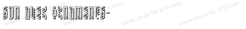 SVN Alek Ornaments字体转换